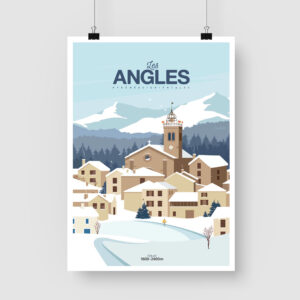 Les Angles en hiver - Montcouleur