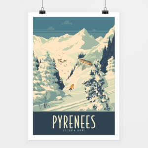 PYRENNEES LE TRAIN JAUNE D.G