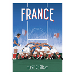Rugby - France la mêlée